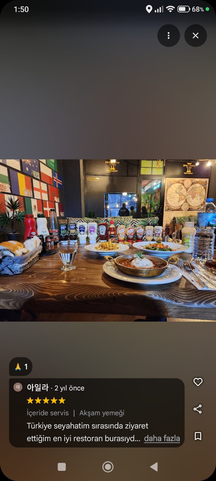 Dining atmosphere